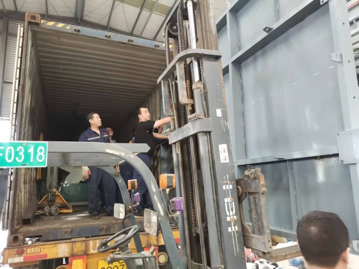 活性炭設備_破碎篩分設備發貨